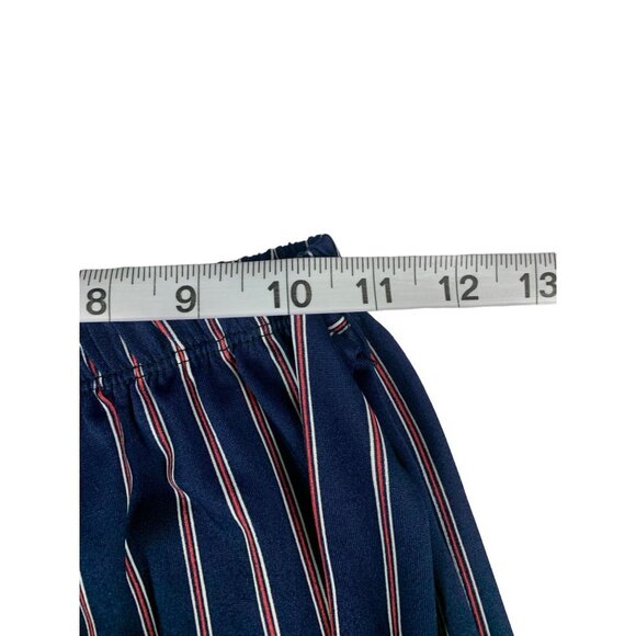 Tiffany & Grey Women's Navy Blue & Red Pants - Picture 3 of 6